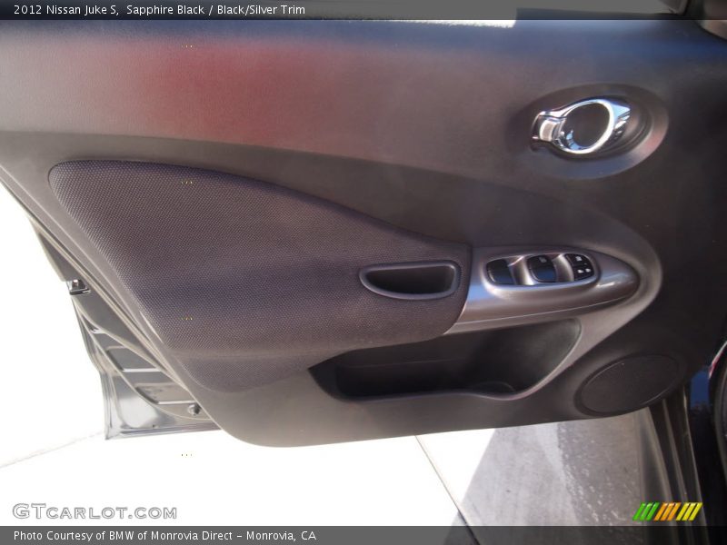 Sapphire Black / Black/Silver Trim 2012 Nissan Juke S