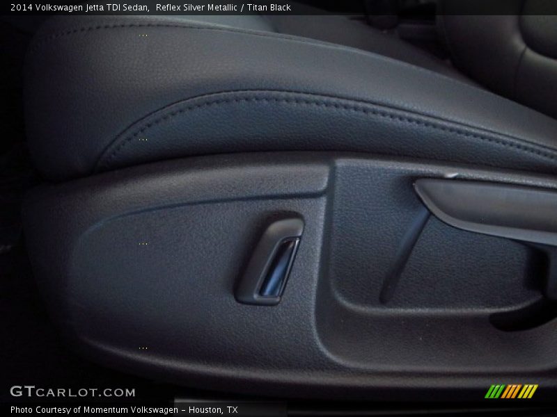 Reflex Silver Metallic / Titan Black 2014 Volkswagen Jetta TDI Sedan