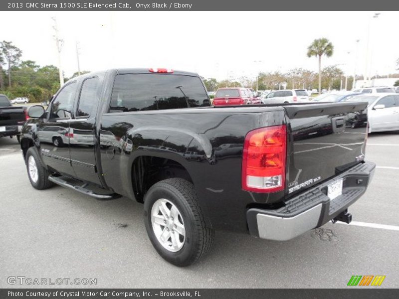 Onyx Black / Ebony 2013 GMC Sierra 1500 SLE Extended Cab