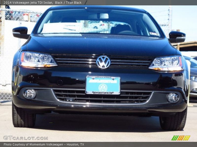 Black / Titan Black 2014 Volkswagen Jetta TDI Sedan