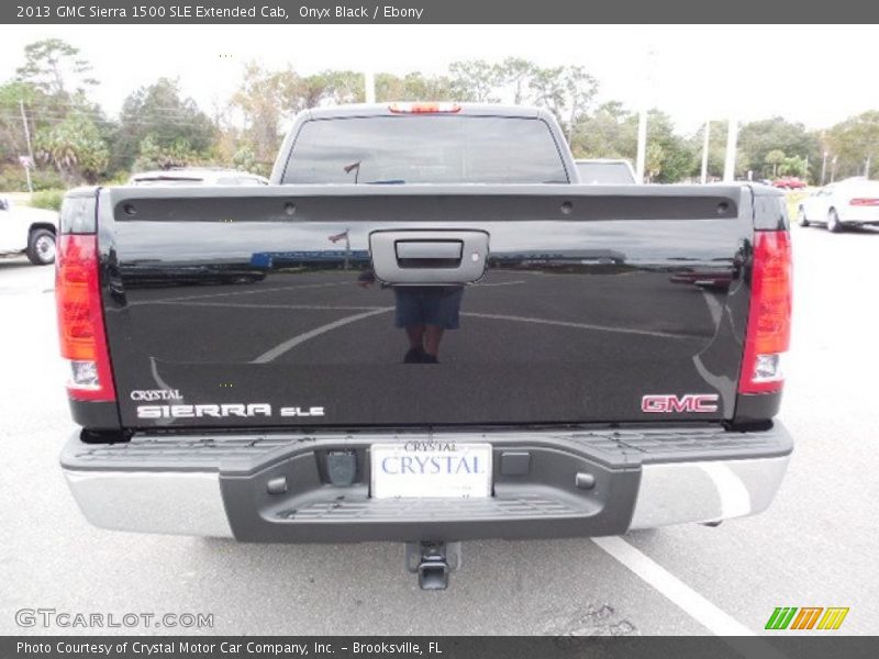 Onyx Black / Ebony 2013 GMC Sierra 1500 SLE Extended Cab