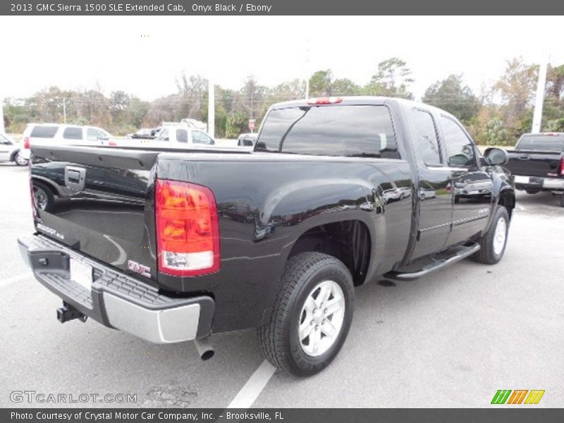 Onyx Black / Ebony 2013 GMC Sierra 1500 SLE Extended Cab