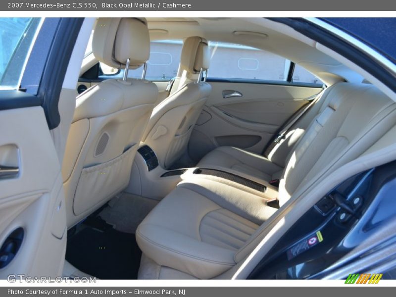 Black Opal Metallic / Cashmere 2007 Mercedes-Benz CLS 550