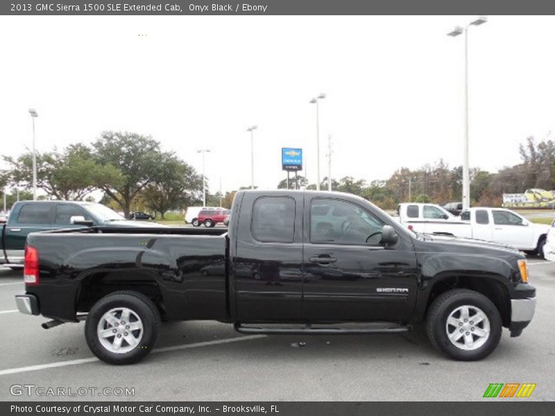 Onyx Black / Ebony 2013 GMC Sierra 1500 SLE Extended Cab