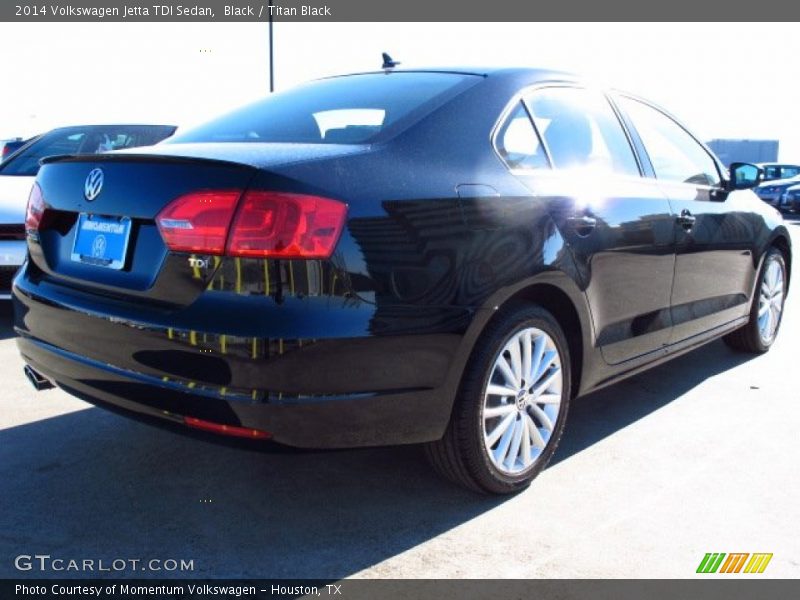 Black / Titan Black 2014 Volkswagen Jetta TDI Sedan