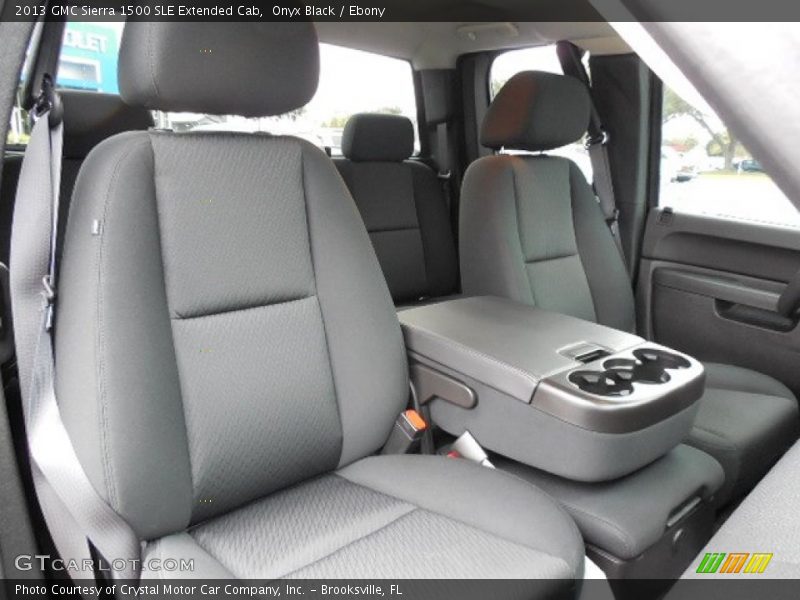 Onyx Black / Ebony 2013 GMC Sierra 1500 SLE Extended Cab