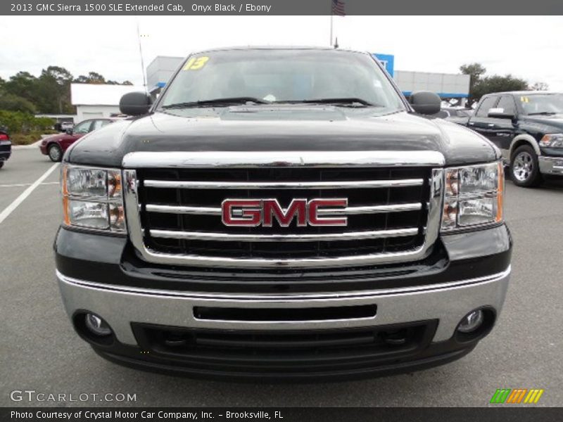 Onyx Black / Ebony 2013 GMC Sierra 1500 SLE Extended Cab