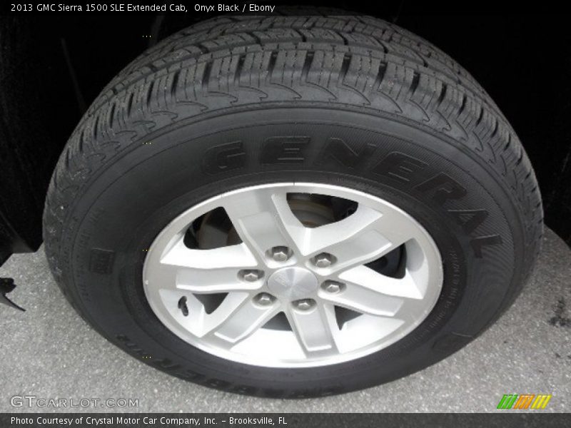Onyx Black / Ebony 2013 GMC Sierra 1500 SLE Extended Cab