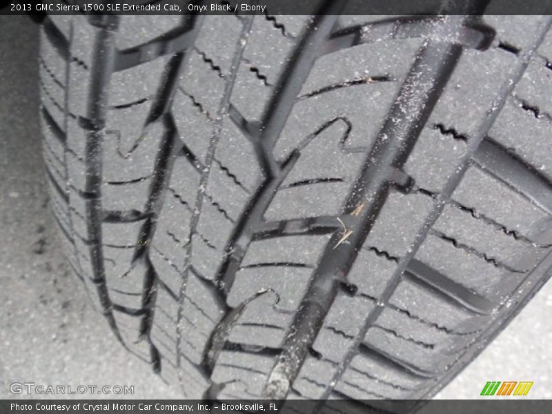 Onyx Black / Ebony 2013 GMC Sierra 1500 SLE Extended Cab