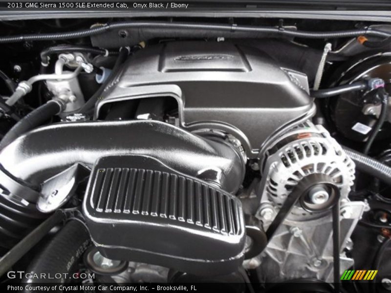 Onyx Black / Ebony 2013 GMC Sierra 1500 SLE Extended Cab
