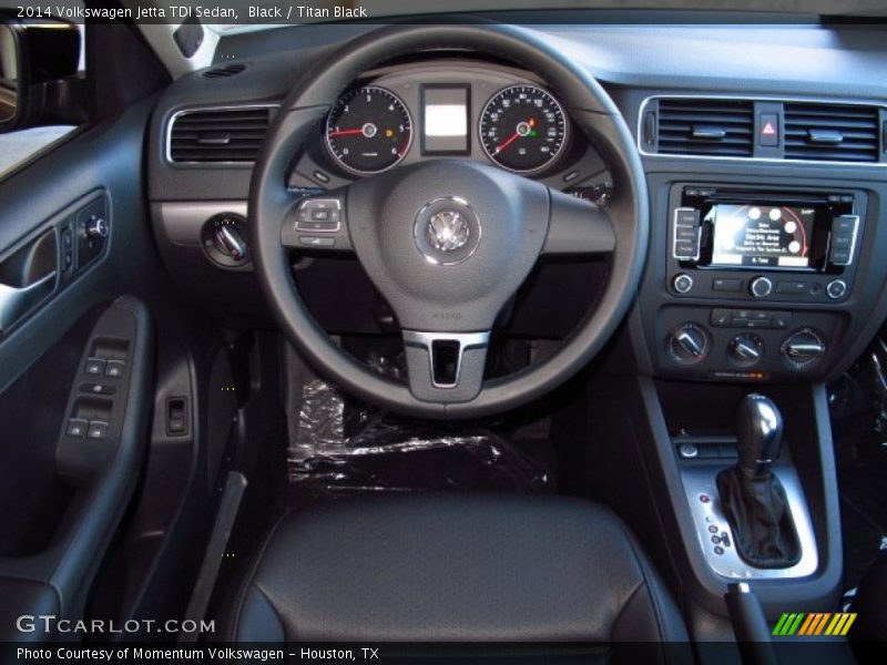 Black / Titan Black 2014 Volkswagen Jetta TDI Sedan