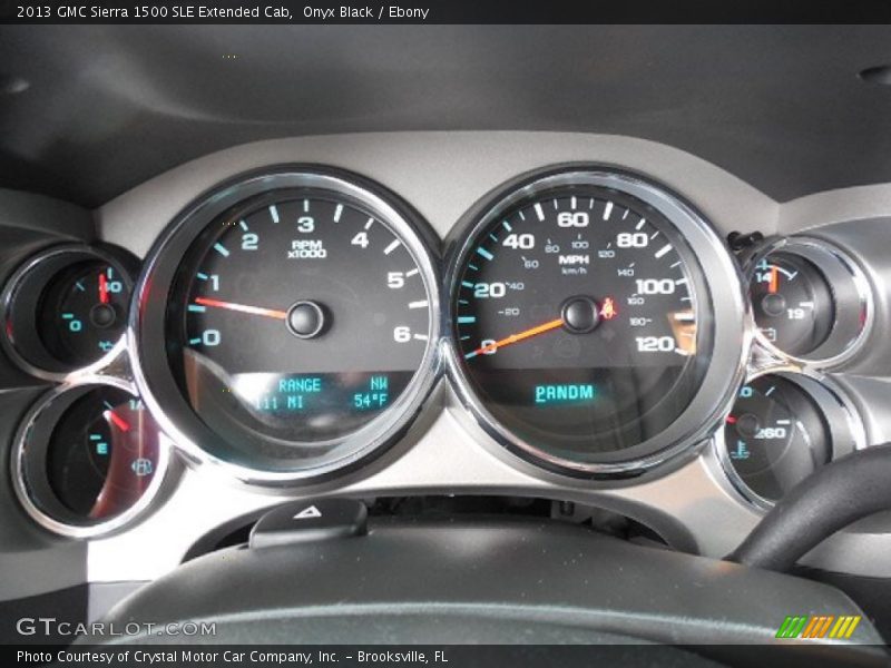 Onyx Black / Ebony 2013 GMC Sierra 1500 SLE Extended Cab