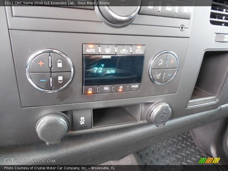 Onyx Black / Ebony 2013 GMC Sierra 1500 SLE Extended Cab