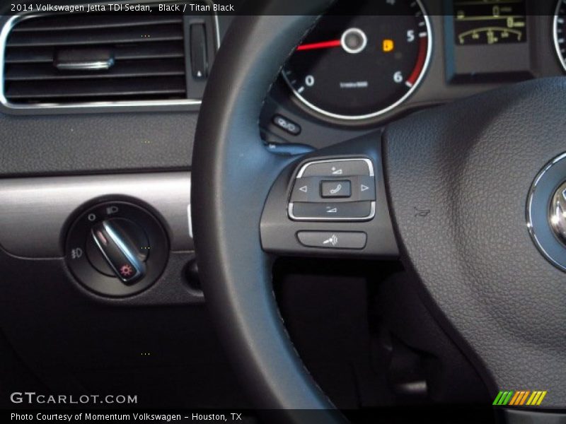 Black / Titan Black 2014 Volkswagen Jetta TDI Sedan