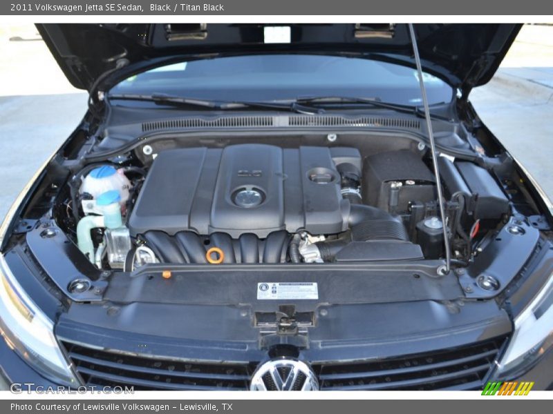 Black / Titan Black 2011 Volkswagen Jetta SE Sedan