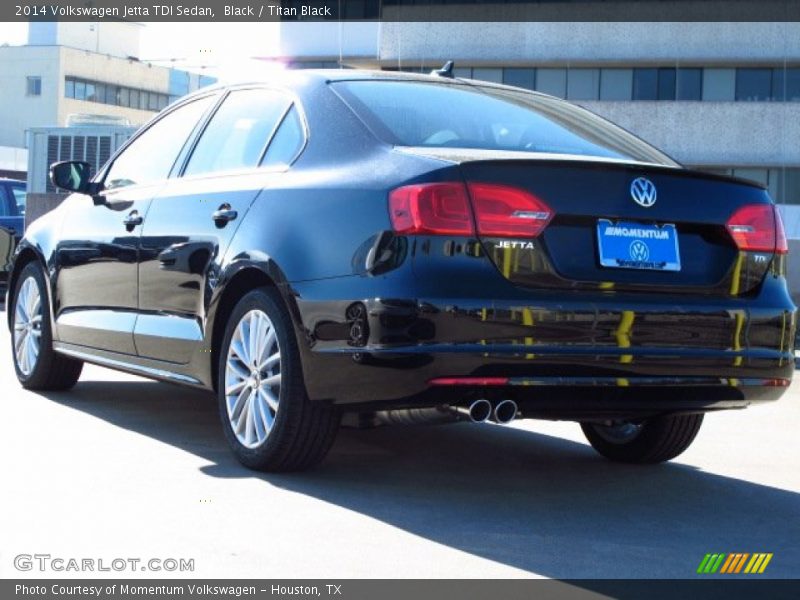 Black / Titan Black 2014 Volkswagen Jetta TDI Sedan