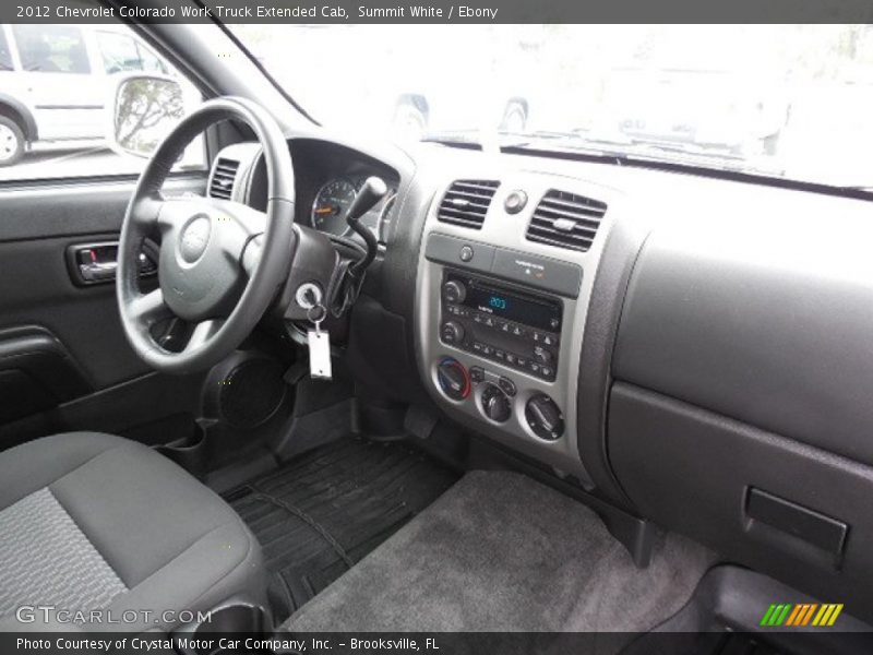 Summit White / Ebony 2012 Chevrolet Colorado Work Truck Extended Cab