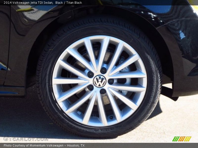 Black / Titan Black 2014 Volkswagen Jetta TDI Sedan