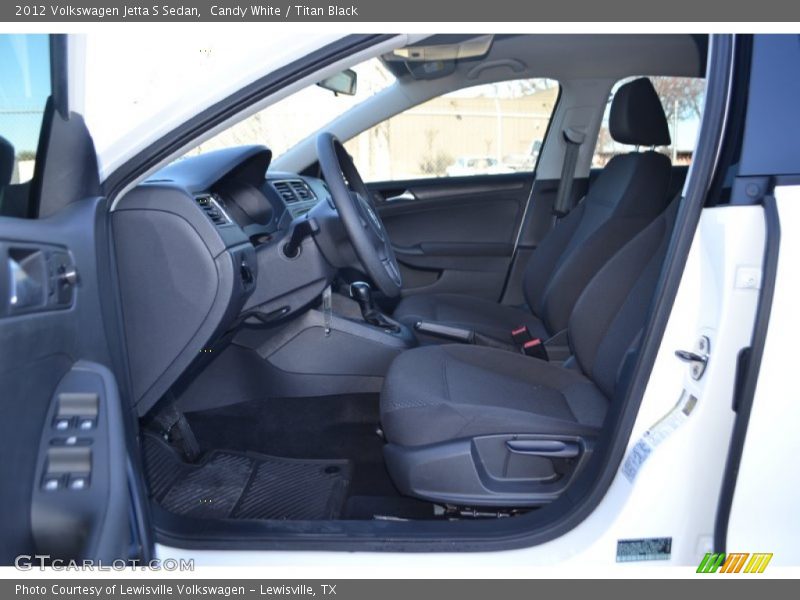 Candy White / Titan Black 2012 Volkswagen Jetta S Sedan