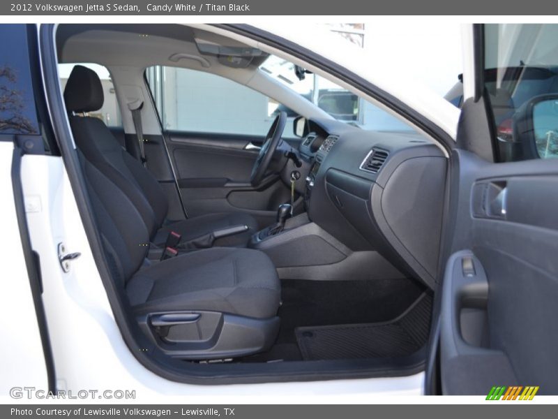 Candy White / Titan Black 2012 Volkswagen Jetta S Sedan