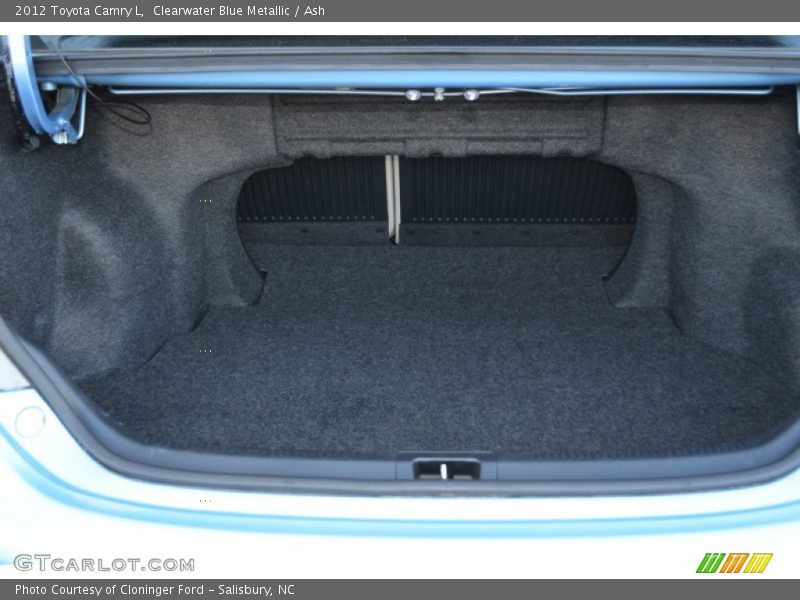 Clearwater Blue Metallic / Ash 2012 Toyota Camry L