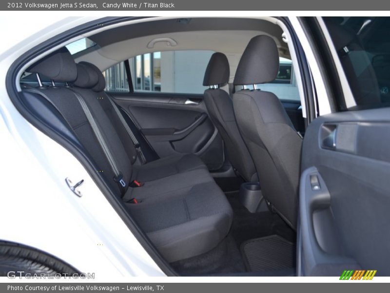 Candy White / Titan Black 2012 Volkswagen Jetta S Sedan