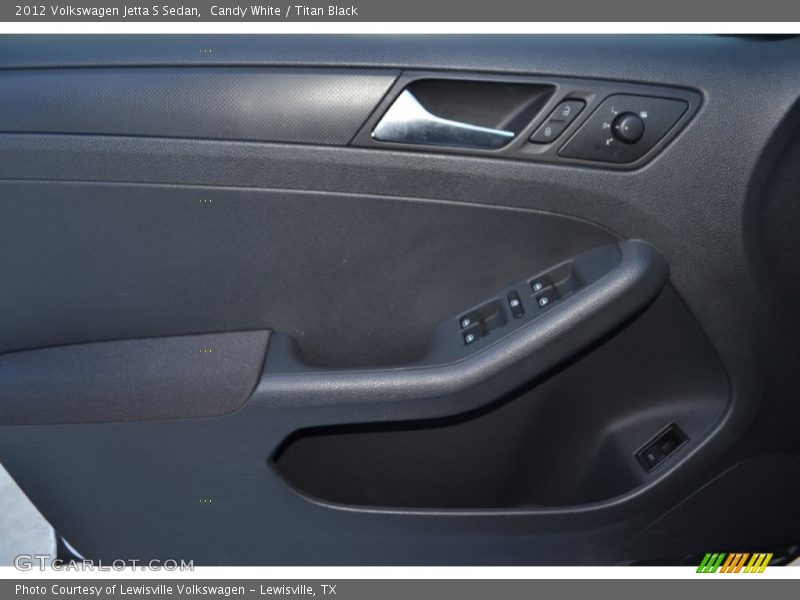 Candy White / Titan Black 2012 Volkswagen Jetta S Sedan