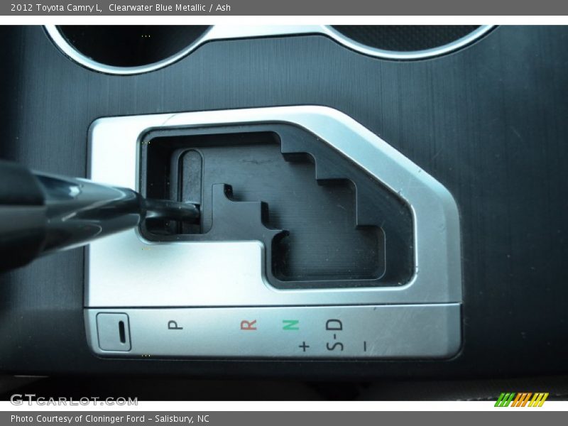 Clearwater Blue Metallic / Ash 2012 Toyota Camry L