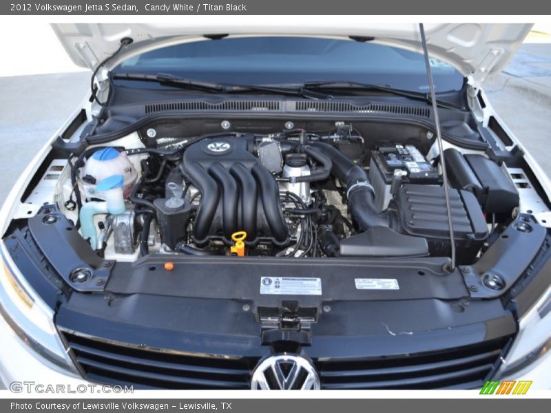 Candy White / Titan Black 2012 Volkswagen Jetta S Sedan