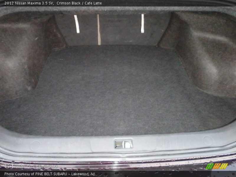 Crimson Black / Cafe Latte 2012 Nissan Maxima 3.5 SV