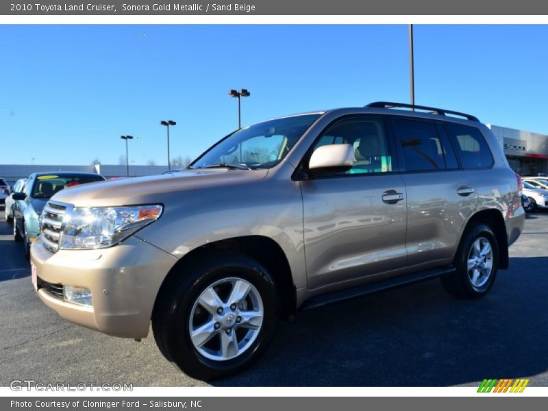 Sonora Gold Metallic / Sand Beige 2010 Toyota Land Cruiser