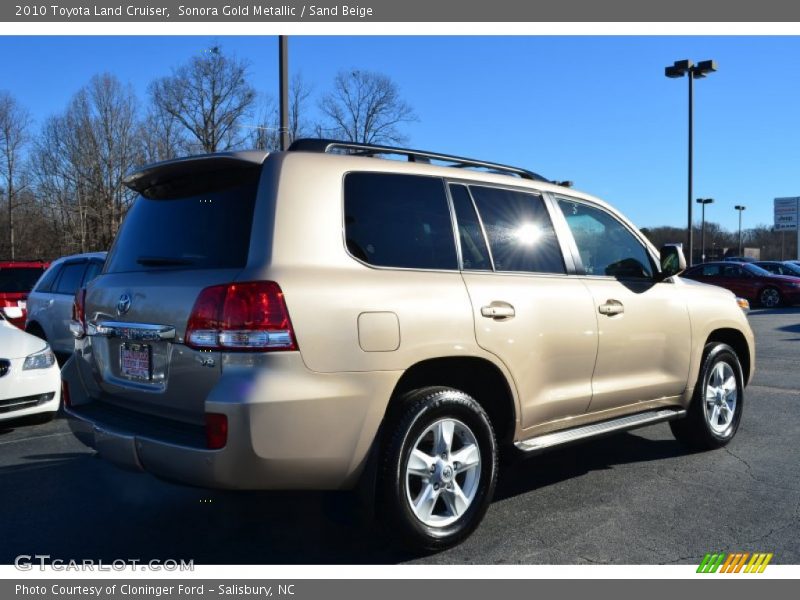 Sonora Gold Metallic / Sand Beige 2010 Toyota Land Cruiser