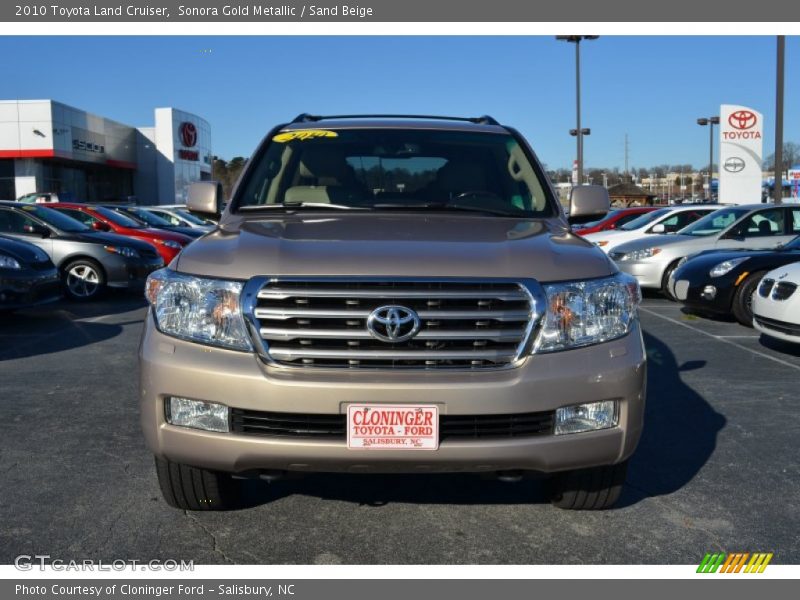 Sonora Gold Metallic / Sand Beige 2010 Toyota Land Cruiser
