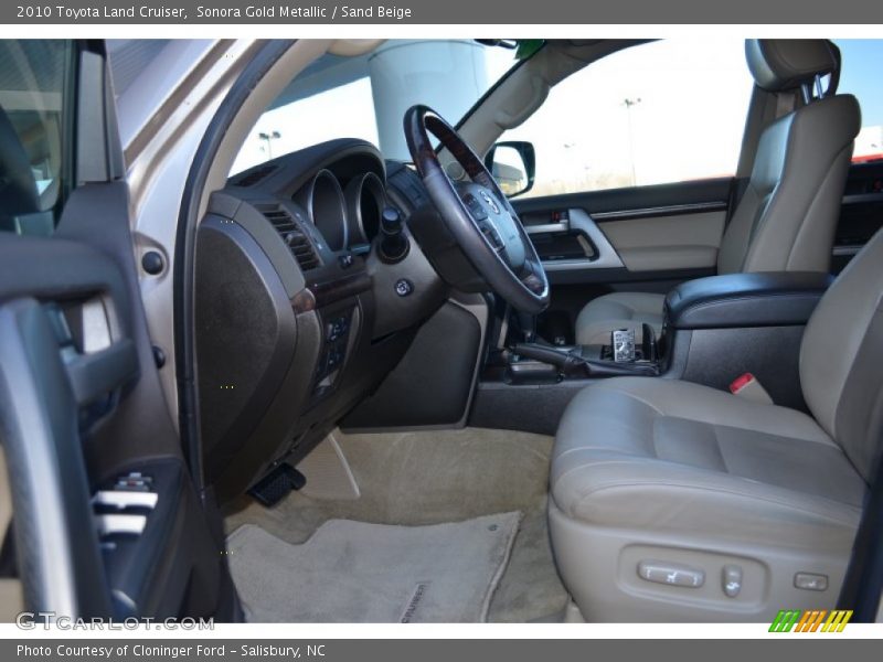 Sonora Gold Metallic / Sand Beige 2010 Toyota Land Cruiser