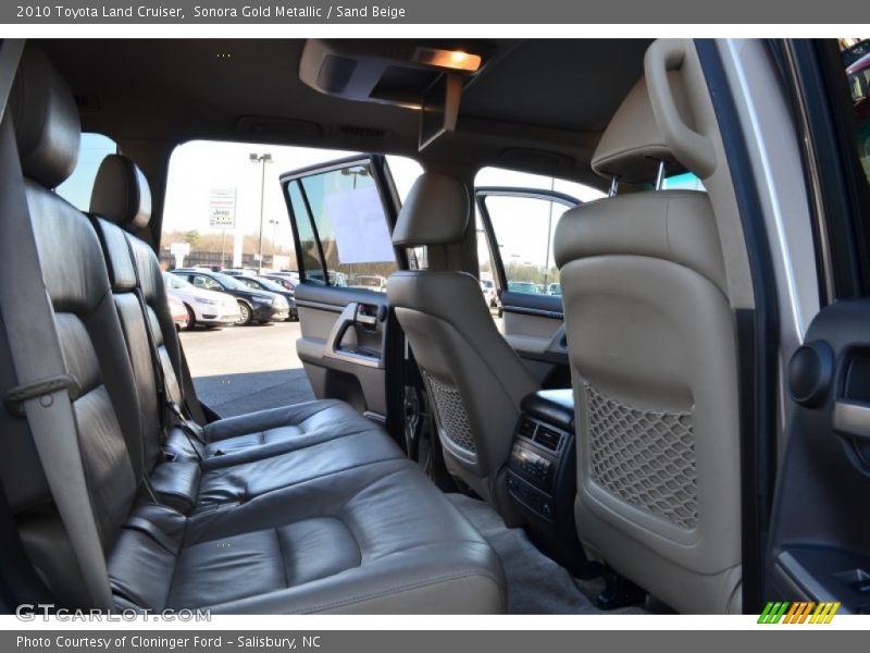 Sonora Gold Metallic / Sand Beige 2010 Toyota Land Cruiser