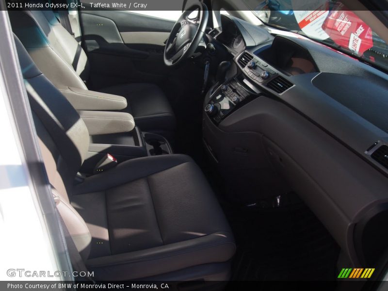 Taffeta White / Gray 2011 Honda Odyssey EX-L