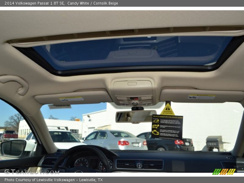 Candy White / Cornsilk Beige 2014 Volkswagen Passat 1.8T SE