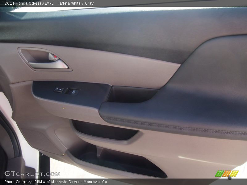 Taffeta White / Gray 2011 Honda Odyssey EX-L