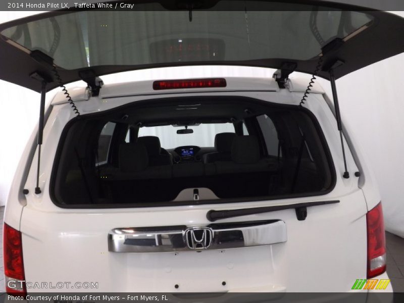 Taffeta White / Gray 2014 Honda Pilot LX