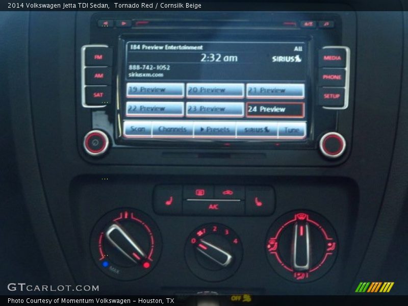 Tornado Red / Cornsilk Beige 2014 Volkswagen Jetta TDI Sedan