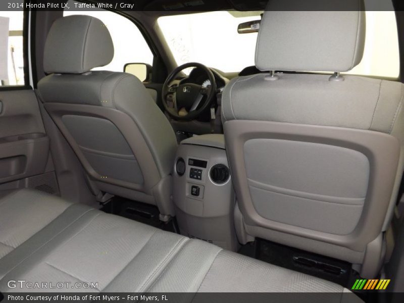 Taffeta White / Gray 2014 Honda Pilot LX