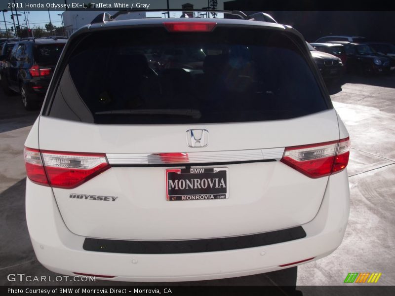 Taffeta White / Gray 2011 Honda Odyssey EX-L