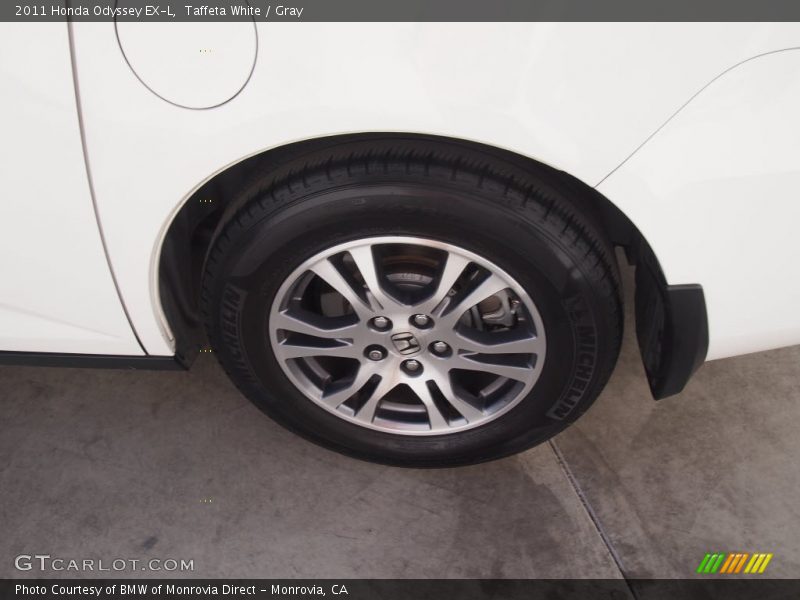 Taffeta White / Gray 2011 Honda Odyssey EX-L