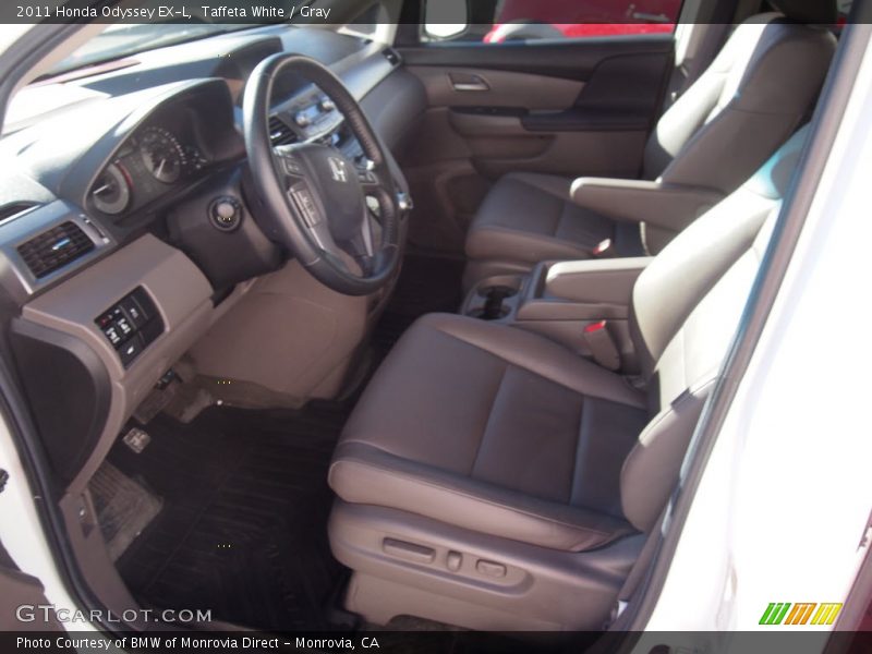 Taffeta White / Gray 2011 Honda Odyssey EX-L