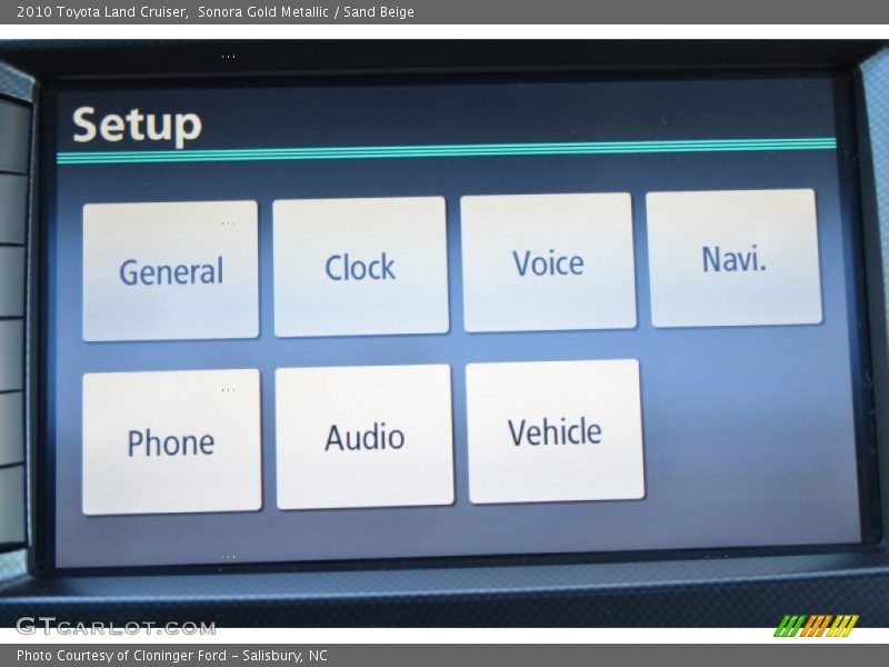 Sonora Gold Metallic / Sand Beige 2010 Toyota Land Cruiser