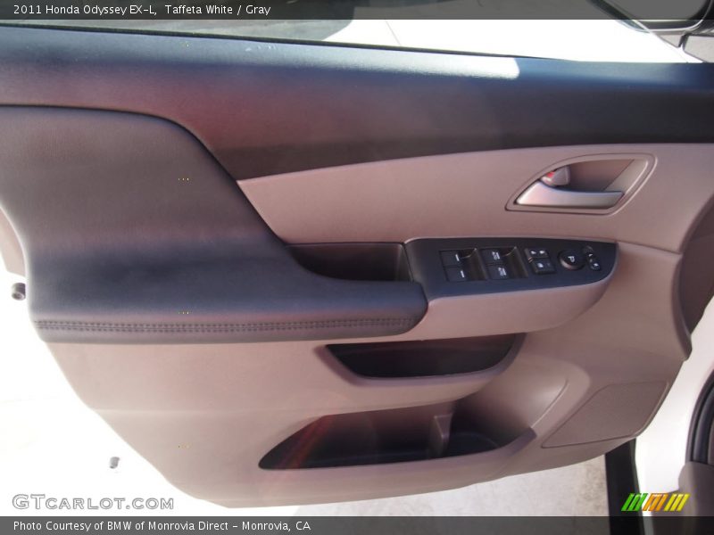 Taffeta White / Gray 2011 Honda Odyssey EX-L