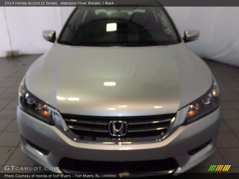 Alabaster Silver Metallic / Black 2014 Honda Accord LX Sedan