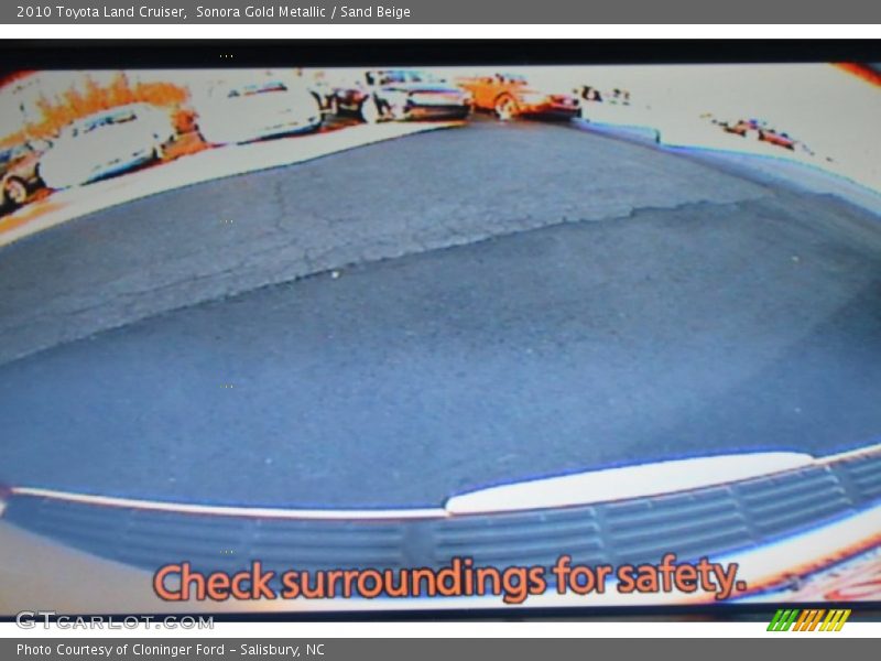 Sonora Gold Metallic / Sand Beige 2010 Toyota Land Cruiser