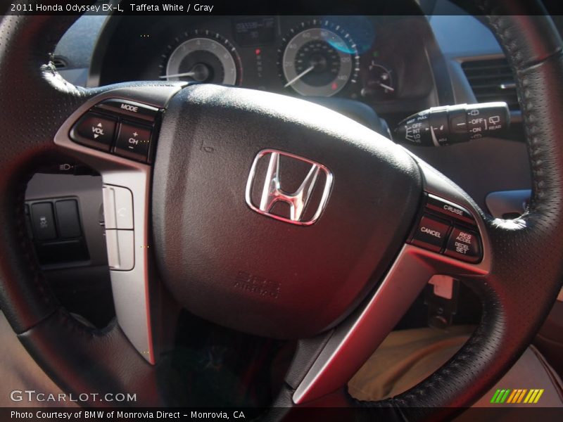 Taffeta White / Gray 2011 Honda Odyssey EX-L