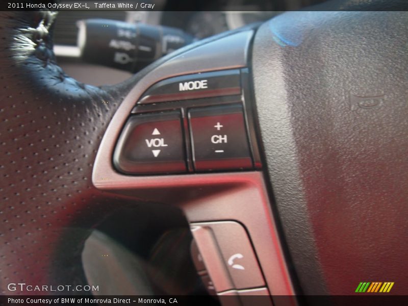 Taffeta White / Gray 2011 Honda Odyssey EX-L